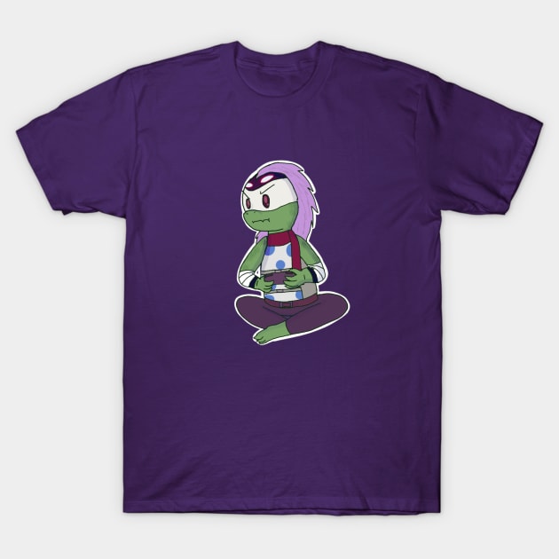 Gamer Lizard T-Shirt by EeveelutionLova